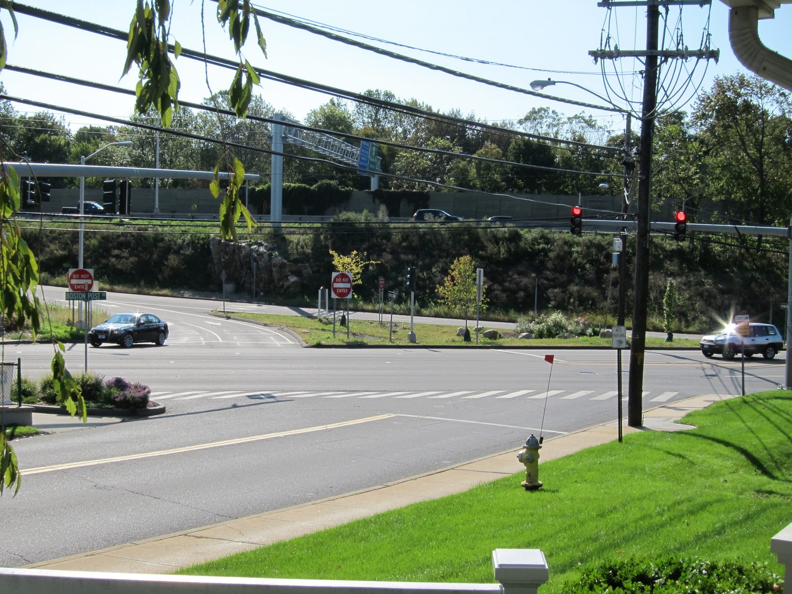 Same new intersection, taken from Leroy.  The major change was in the exit ramp from I 95